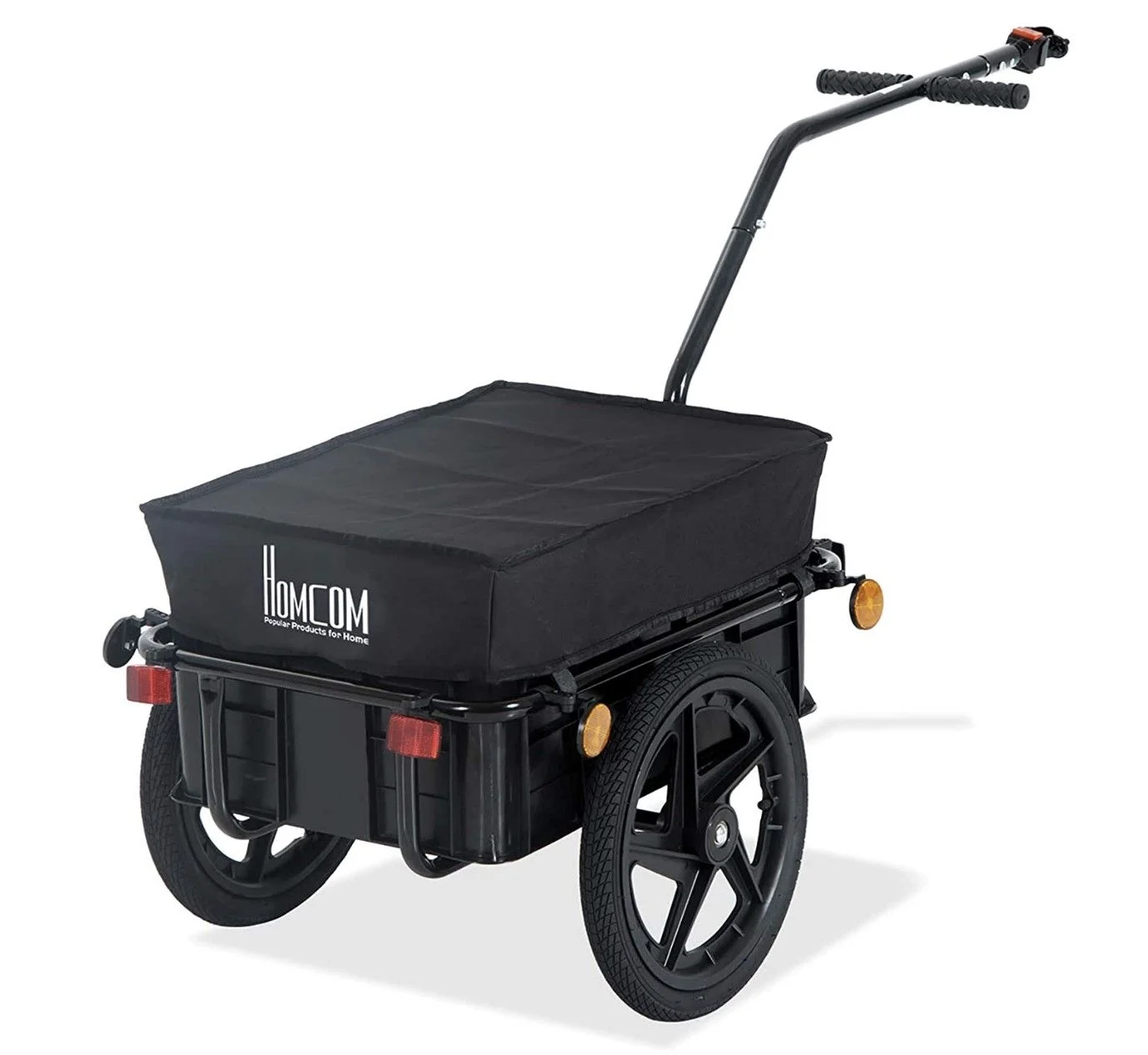 HOMCOM Remolque de Bicicleta para Carga