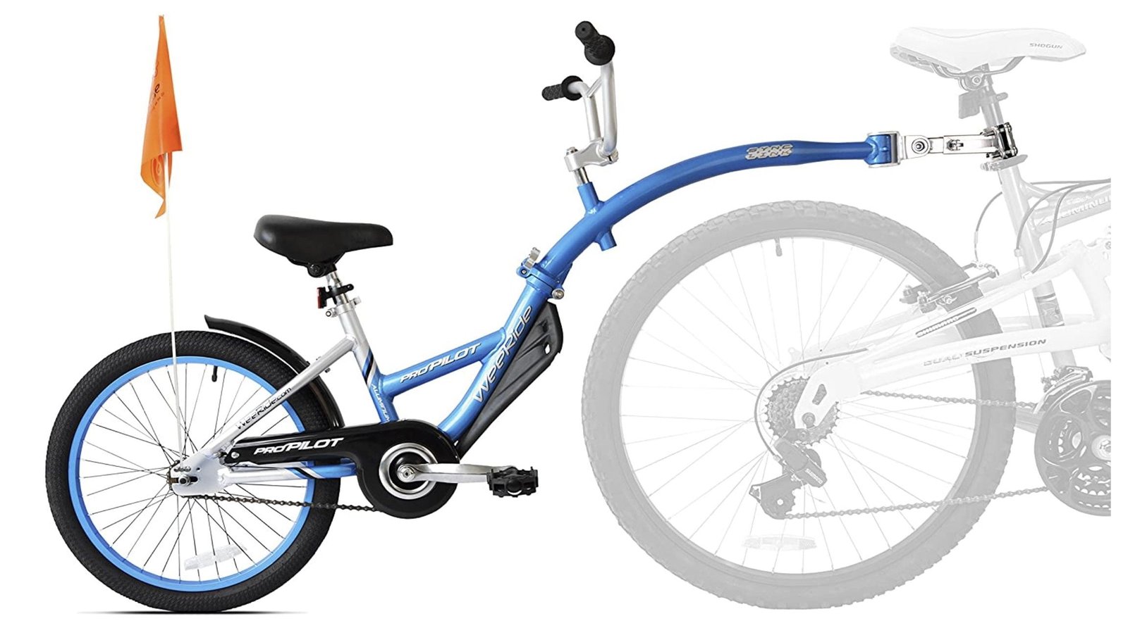 Los mejores remolques para bicicleta 2023 15 Wee-Ride Pro Pilot para bicicleta de adulto